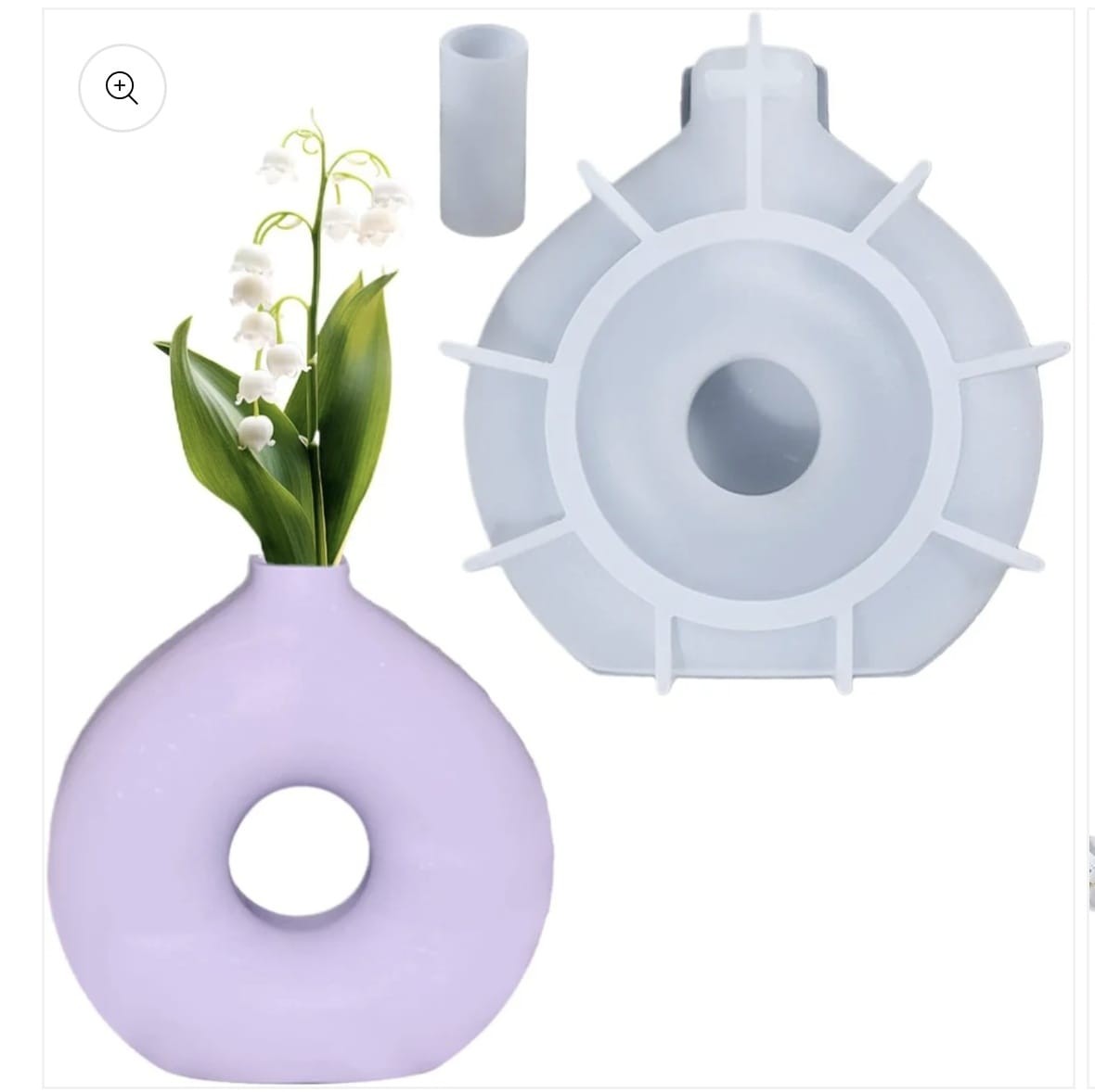 Donut vase mold