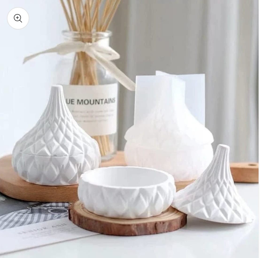 Drop shape jar mold