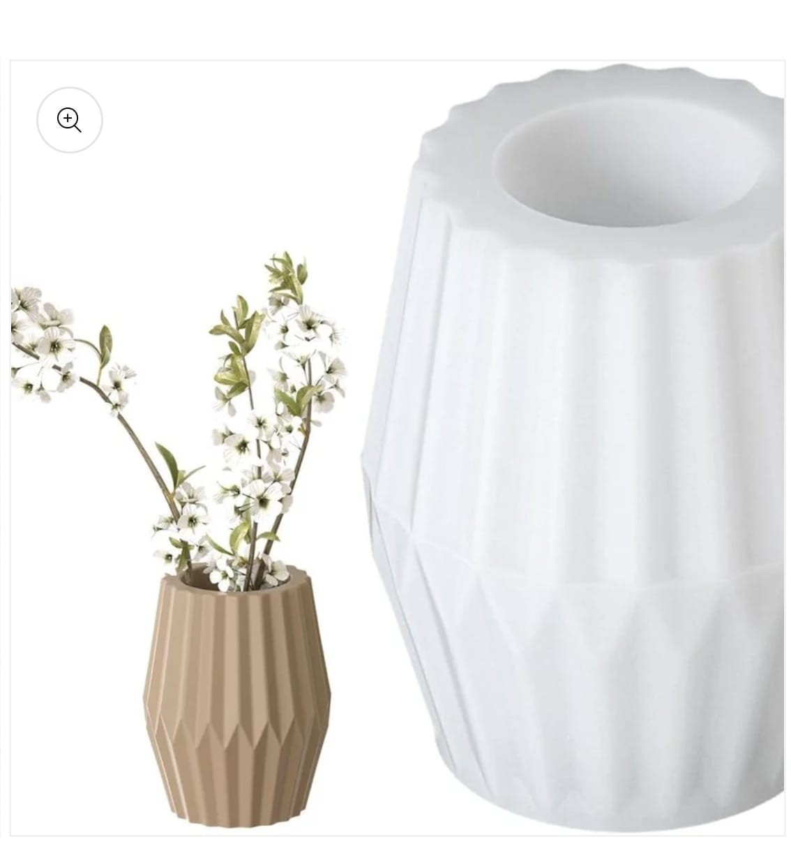 Modern vase planter mold