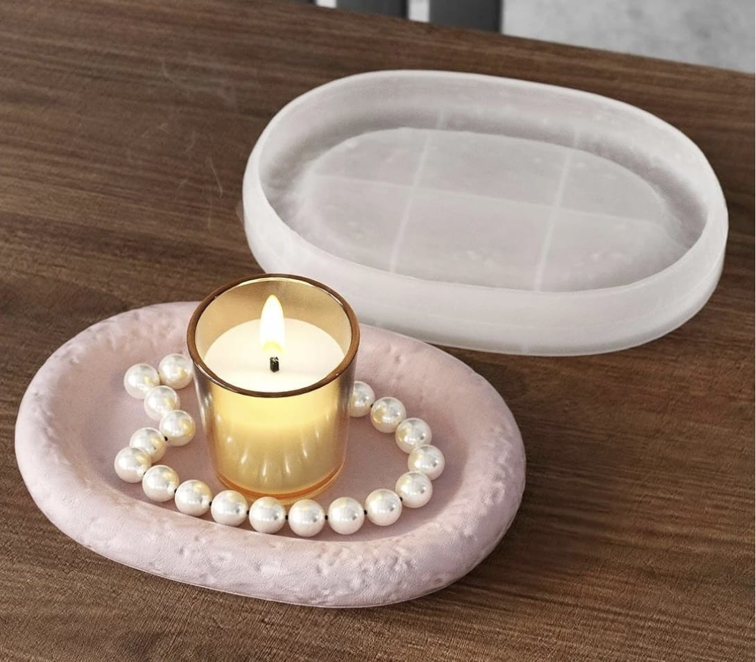 Edge oval tray mold