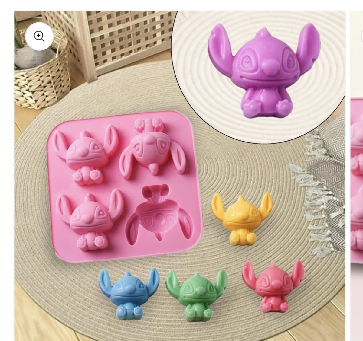 stitch cartoon mold