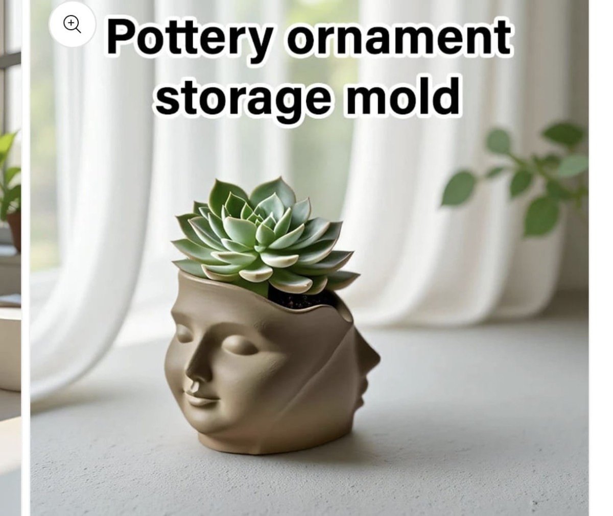 Muse visage mold