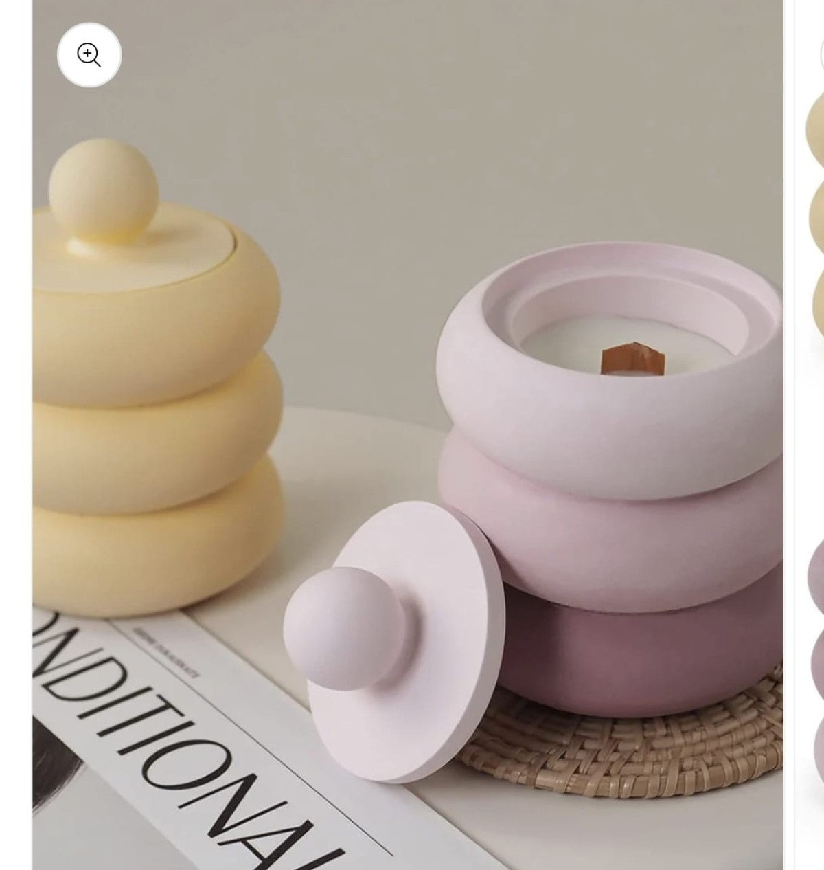 3 strip jar mold