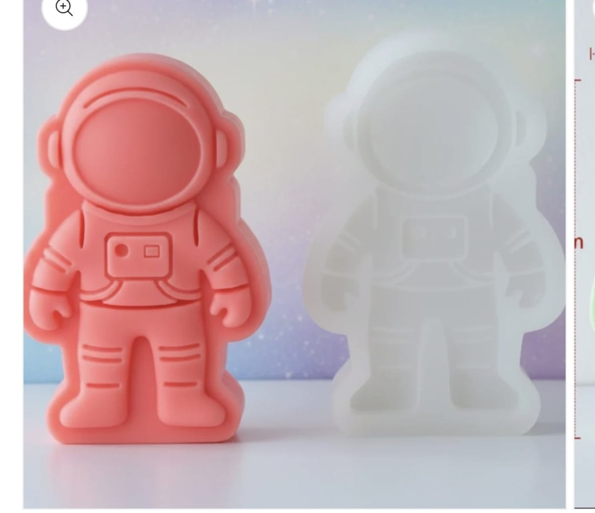 Astronaut 3D mold