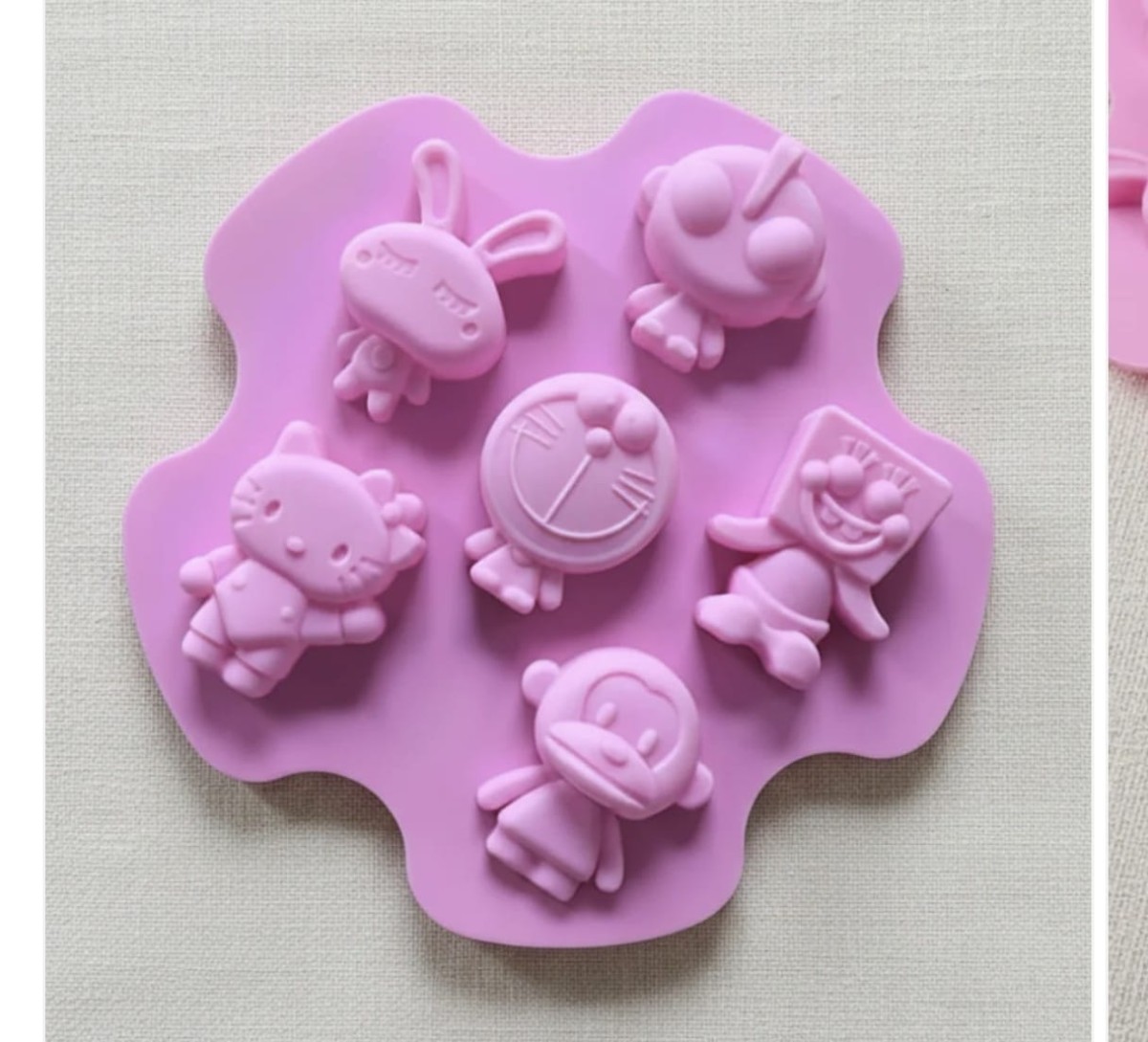cartoon silicon mold