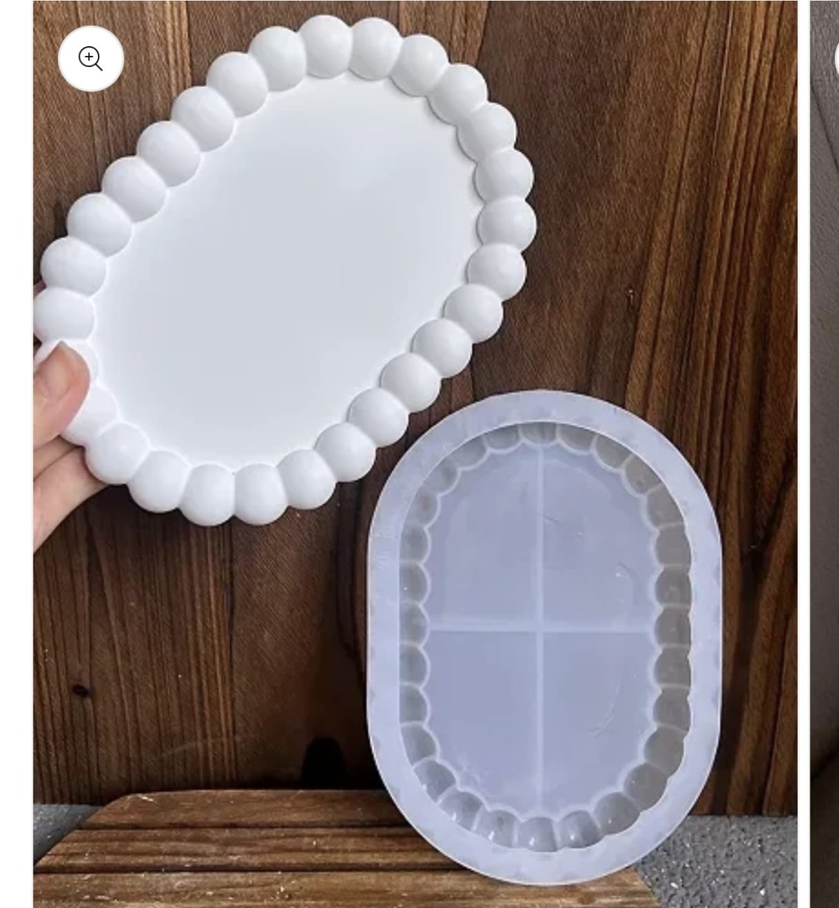 Bubble oval mold