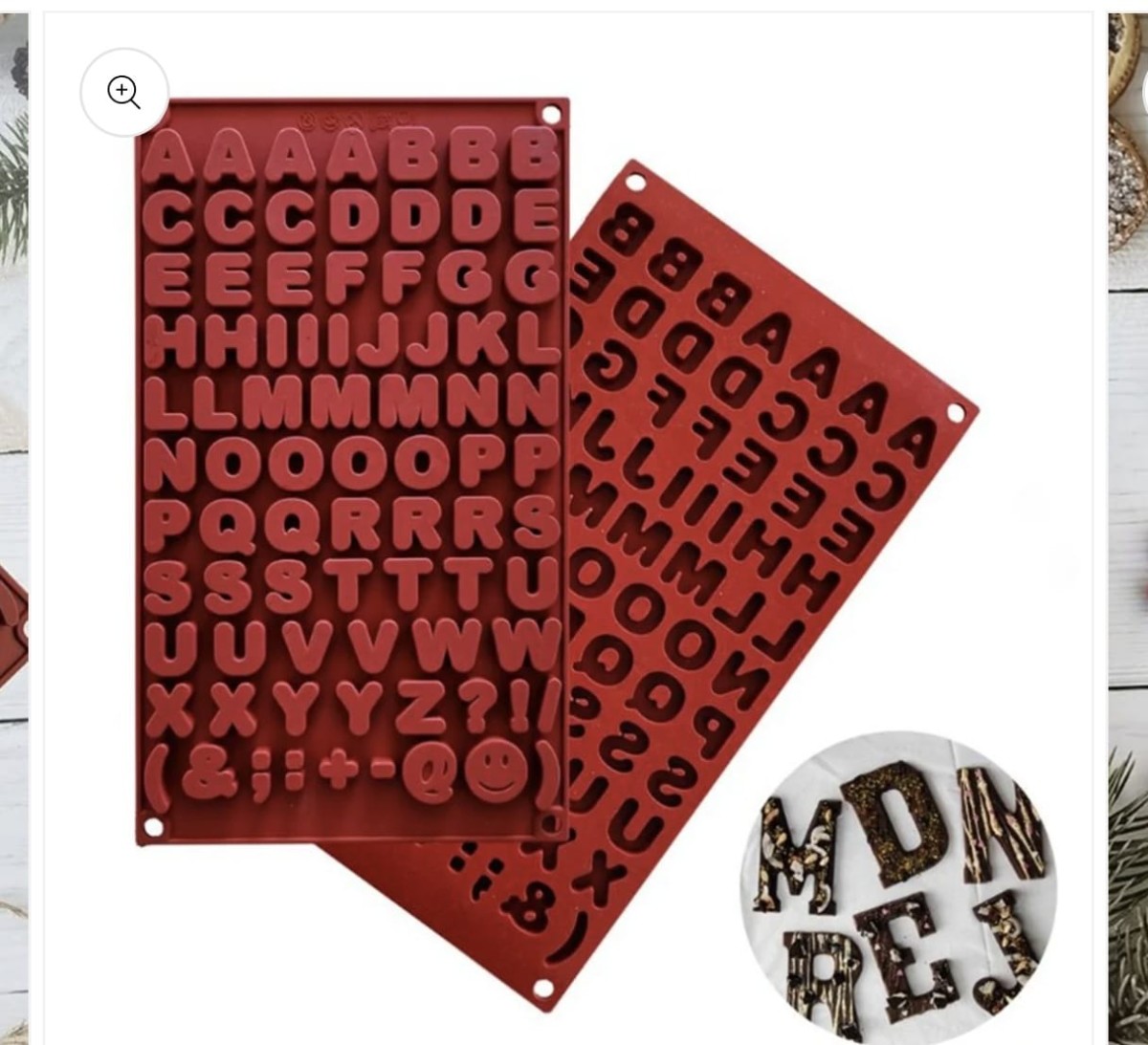 Alphabet mold
