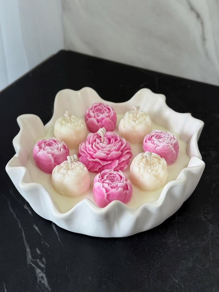 Scallop Bloom Bowl concrete product