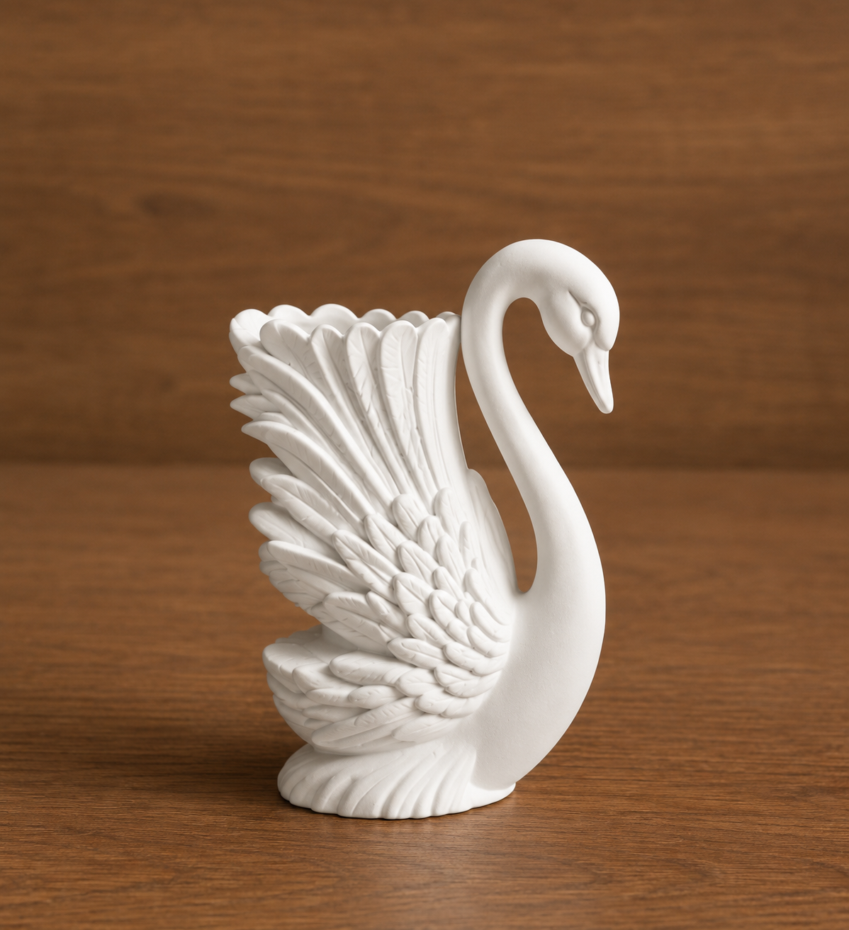 Swan vase concrete product