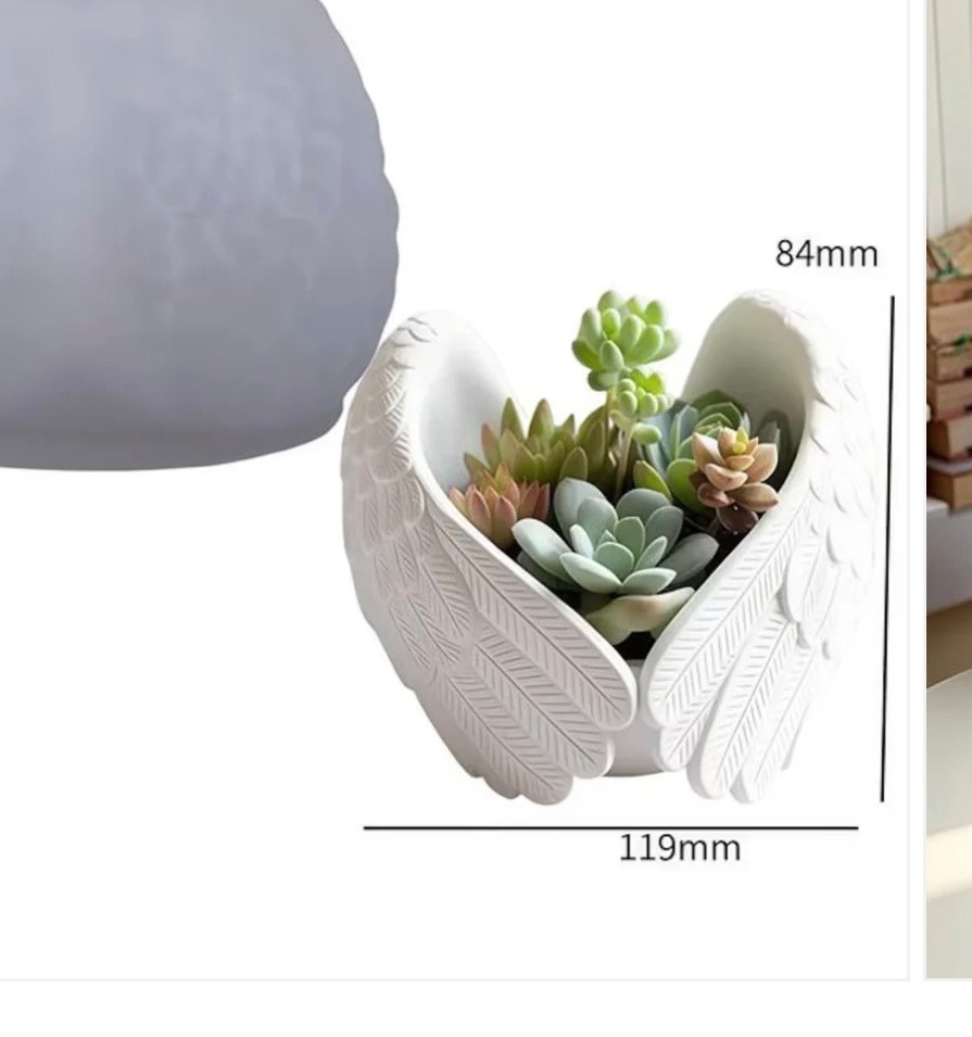 Wing planter concrete product
