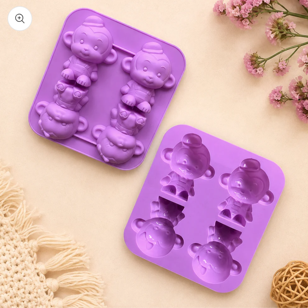 Monkey Boy & Girl Mold
