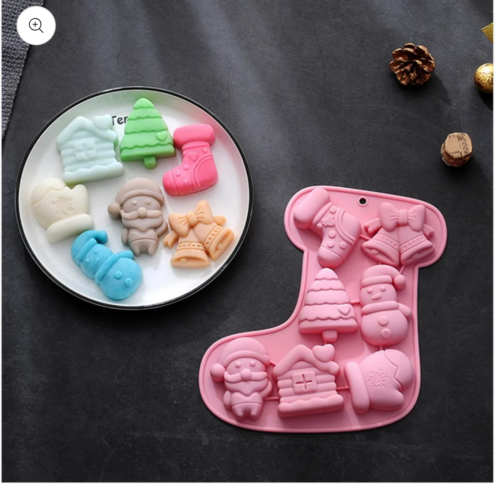 Christmas Theme Silicone Mold