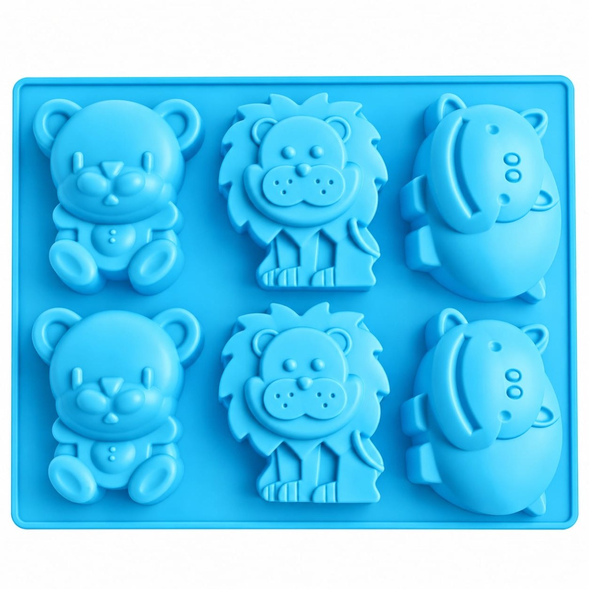 lion hippo mold